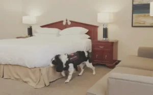 Bed bug detection dog training